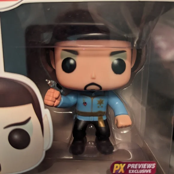 Funko Pop Star Trek Mirror Universe Spock #82 PX previews exclusive - Picture 2 of 8